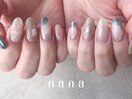 ブルー大人ニュアンス