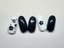 モノトーンでもガーリーに☆