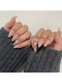 クレオネイルズ(Cleo Nails) マグネット×オーロラフレンチ