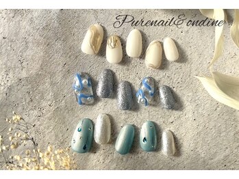 ピュアネイルアンドオンディーヌ/定額シンプルデザイン