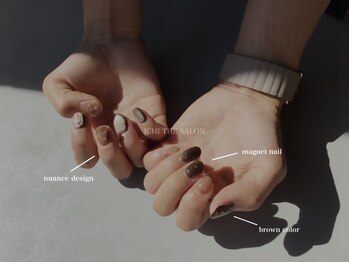 イチプラス(ICHI+)/マグネット×ニュアンスネイル
