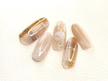 ビューティーサロン ハル(beauty salon haru)/【スノードームネイル】