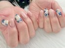 フラワーネイル