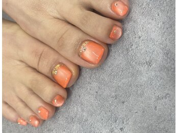 プリュム(Plume)/☆フットネイル