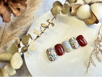 ネイルサロン フェリーチェ(felice)の写真/やりたかった憧れのネイルも思いのままに！トレンドを取り入れた最旬デザインなど豊富にご用意♪