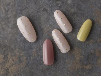 サンミーゴネイル 神戸店(Sunmego Nail)/シンプル☆ガーリーネイル