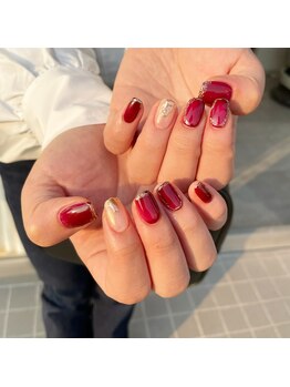 ミントリーフ バイ リート(Mint leaf by Reat)/ボルドーニュアンス