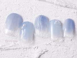 ブルーうねうねニュアンス¥8050