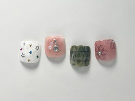親指アート