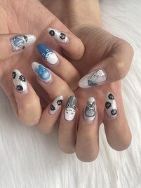 手描きネイル
