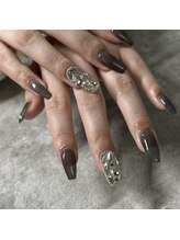 ルート12/きらきら埋め尽くしネイル