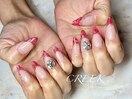 クリアフレンチマーブルスカルプ