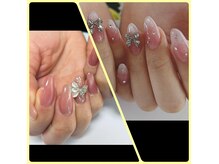 ウィンターホワイトネイル