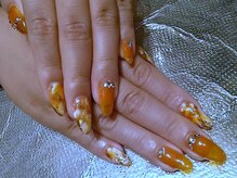 オーロラ(AurorA)/べっ甲ニュアンスネイル