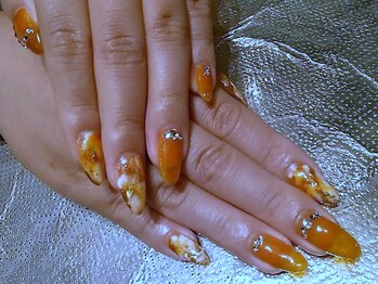 オーロラ(AurorA)/べっ甲ニュアンスネイル