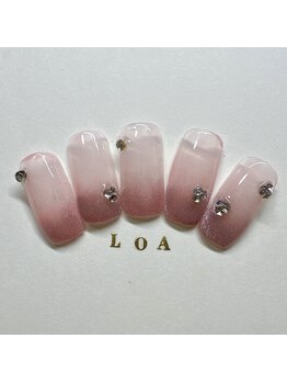 LOA.NAIL 本八幡店/【自爪OK】王道フレンチ美爪