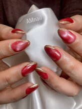 エーエムネイル(Am:nail)/４０代大人ピンクマグ