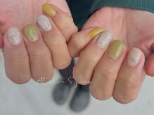 アトリエシロップネイル(Atelier Syrup nail)/ちょこっとデザイン￥６５００