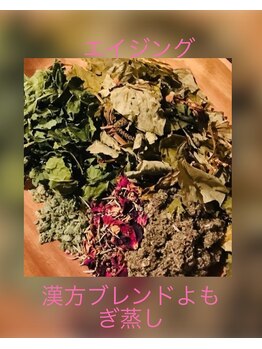 パワーパステル/エイジング漢方よもぎ蒸し