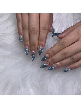 チャイ 大阪上本町店(chai)/ブルーネイル