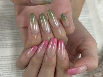 ベーシック ネイルウィザードアカデミー 本厚木店(Basic×NailWizardAcademy)/シンプルグラデーション