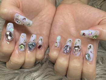 カットアンドスタイル クラウン(Cut & Style Clown)/宝石ネイル［横浜/横浜駅］