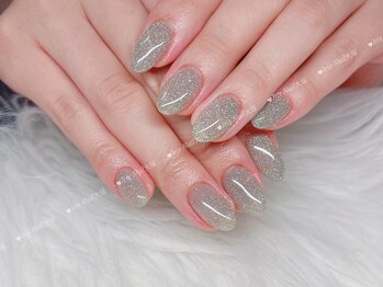 上品なワンカラーネイル(大塚駅)