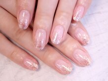 ラルネイル 大宮(Lull. nail)/＊ピンクラメ＊グラデーション＊