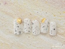 モモネイル(MOMO nail)/ダルメシアンネイル