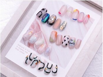 ネイル&アイラッシュ ルミア(Nail & Eyelash LUMIA)の写真/豊富なデザインをご用意◎きっとお気に入りに出会える★ご新規様オフ無料&ケア込♪【定額制ネイル￥6980】