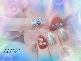 ☆まっくろくろすけ秋ネイル☆