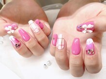 ジョアネイル(JOA Nail)/バレンタイン/リボン/チェック