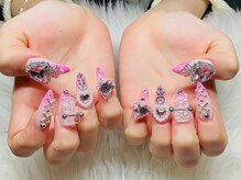 リンネイル 新大久保店(Rin Nail)/#待ち込みデザインOK　#付け放題