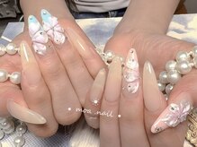 モアネイル 新宿/秋花ネイル/持ち込み/新宿