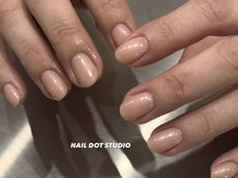 ネイルドットスタジオ 堺筋本町(NAIL DOT STUDIO)/大人パールカラー