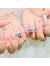 【チップ長さ出し♪】Vカットorパーツ2点¥12000
