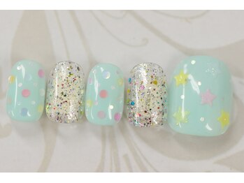 シェアサロン ディテール 千葉店(Detail)/フットアートサンプル☆別途料金