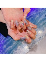 ラズリー(Lazliy)/キラキラオーロラネイル