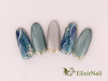 エリクサーネイル 五反田(Elixir Nail)/定額b カジュアル/クーポン使用