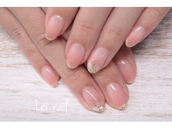 レイ ネイル(Lei nail)の写真/シンプルだけど周りと差がつく上品nail♪お洒落を楽しみたい方のライフスタイルに合ったデザインをご提案！