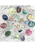 【初回オフ無料・パーツ1セットプレゼント】シンプルフットネイル￥4,400