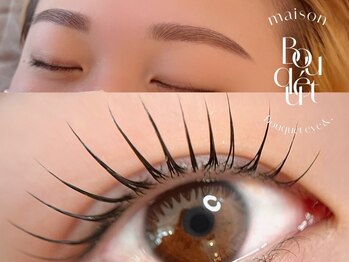 メゾンブーケアイアンドオタヴァ 国分寺(maison Bouquet eye&. otava)の写真/合格率18%の達人に認定◎目元のプロによるマンツーマン施術♪目の形/毛質を見極めた高技術で褒められEYEに!