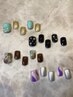 【キャンペーンネイル♪フット】定額4本アート＋角質ケア　 ¥11000→¥7700