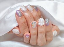ミュゲットネイル(Muguet nail)の雰囲気（Summer　nail後日、店内のお写真アップします。）