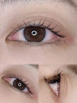 ルクイン 恵比寿 白金(Le Quinn)/立ち上げカール×目尻流し[白金]