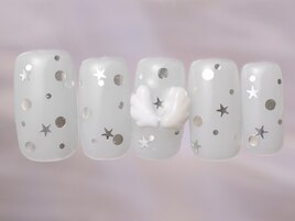 スカイブルーホロ羽¥8480