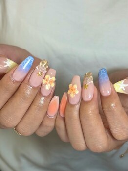 ウズ 和歌山店(UZU)/夏ネイル