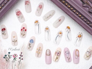 マリノ ネイルサロン 京橋店(Malino)の写真/≪歴12年老舗サロン≫京橋駅すぐ!10時~22時まで営業◇完全個室でゆったり施術*理想のネイルをご提供♪