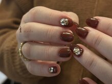 アイネイルズ 吉祥寺店(I nails)/こだわりビジューワンカラー