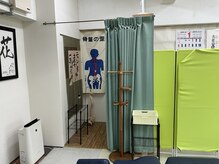 こうら施術院の雰囲気（更衣室もご用意しております♪）
